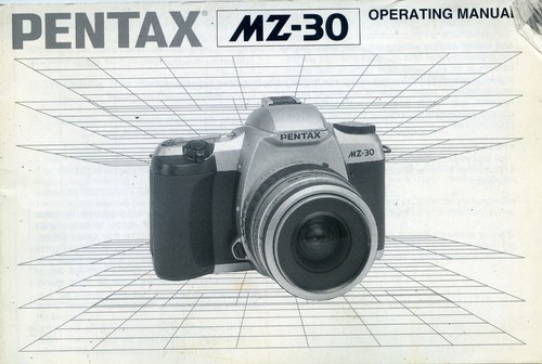 Pentax 35mm slr camera - mz-30,