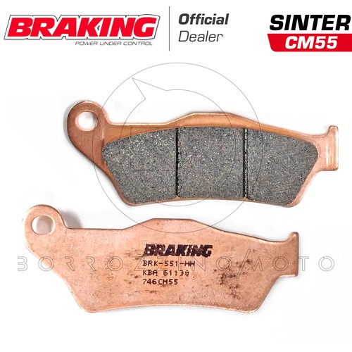 Front brake pads braking - front,