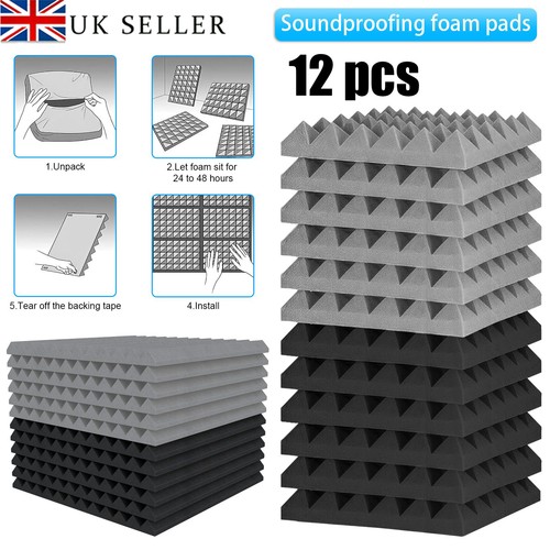 12pc self adhesive acoustic - adhesive,