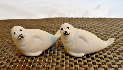 Seal pup figurines highbank - seal,
