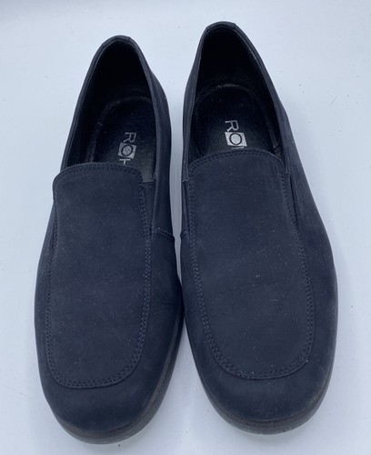 Ladies new rohde suede navy - suede,