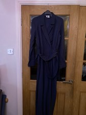 Topshop Unique Blue Jumpsuit