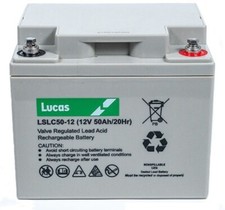 2 x LUCAS 12V 50AH (38AH 40AH 42AH 45AH) VRLA AGM MOBILITY SCOOTER BATTERIES