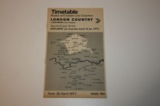 Timetable - London Country