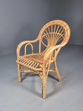 Vintage Cane Work Armchair