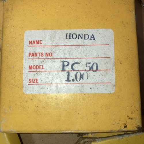 Honda pc50 pf50 piston rings - pc50,