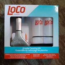 LOCO Griddle Cleaning Cooking
