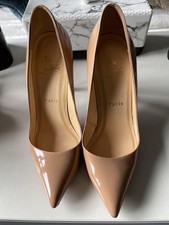 Christian Louboutin Nude Pigalle Patent 100
