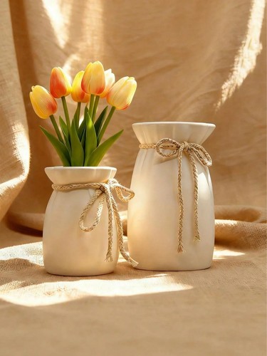 Large elegant cylindrical vase - cylindrical,