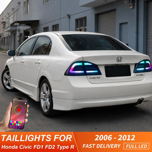 Led rgb taillights for - 2x,