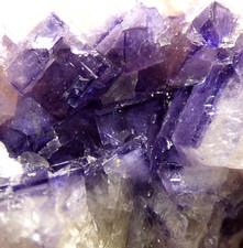 Blue John Fluorite Crystal
