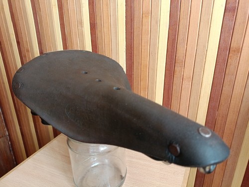 Vintage saddle brooks champion