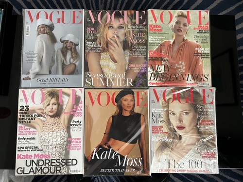British vogue kate moss bundle - vogue,