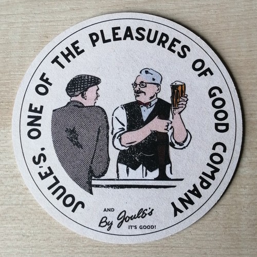 Joule brewery beer mat - beer,