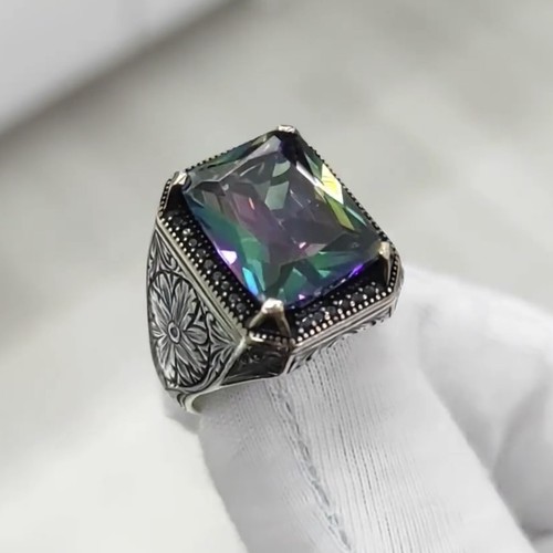 Sterling silver men ring - sterling,