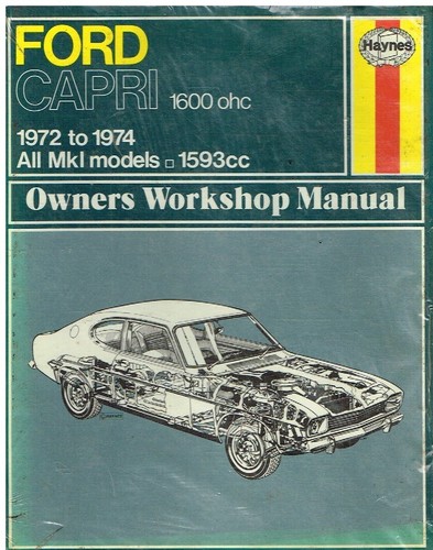 Ford capri mk1 1600 - capri, l