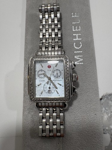 Michele deco diamond - deco, bezel