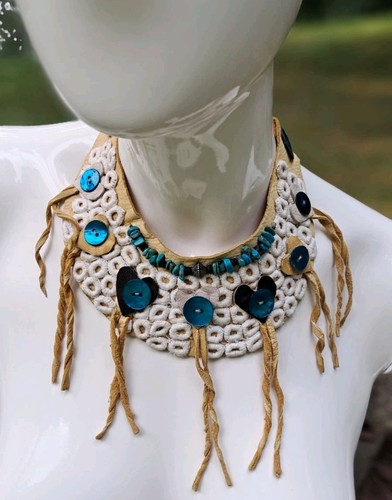 Handmade ooak deerskin tribal - handmade,