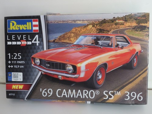 Revell camaro ss - camaro, 396