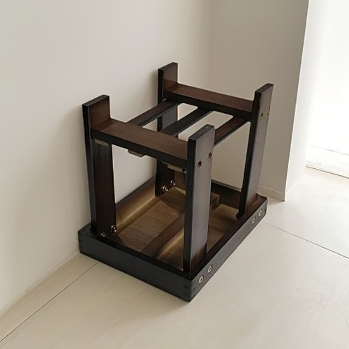 Bamboo step stool - bamboo,