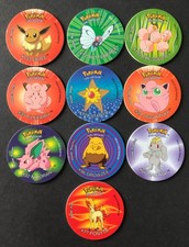 10 X Pokemon Tazos Bundle 2001