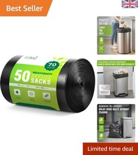 50 Pack Extra Strong 70L Waste