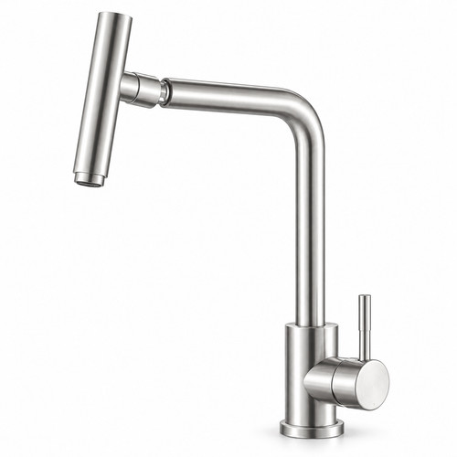 Stainless steel kitchen tap - kitchen,