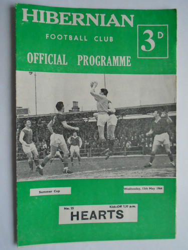 Hibernian hearts 1964 - hearts, summer