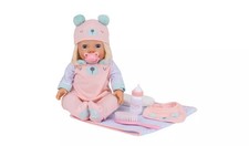 Tiny Treasures Bear Baby Doll Care Set 17" 44cm NEW
