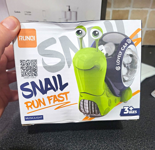 Runqi snail run - snail, battery
