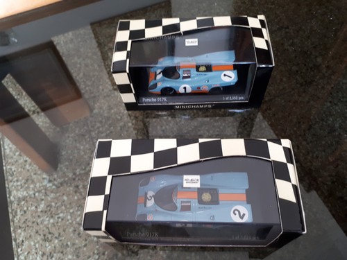 Pair porsche 917 - 917, gulf