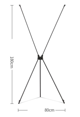 Hardware only cross - cross, frame