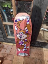 GNOSIS Blast Skates Nasir Romou Old School Cruiser Skateboard Deck Pink Purple