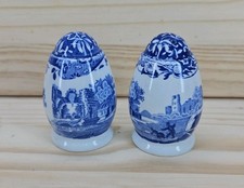 Spode Blue And White Salt And Pepper Pot 101068 Sh9