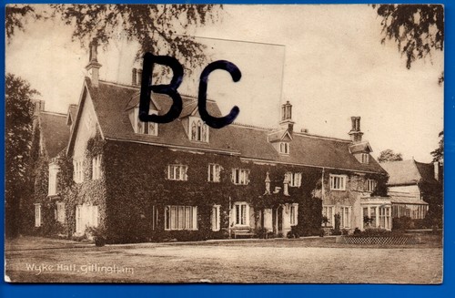 Postcard wyke hall gillingham - postcard,
