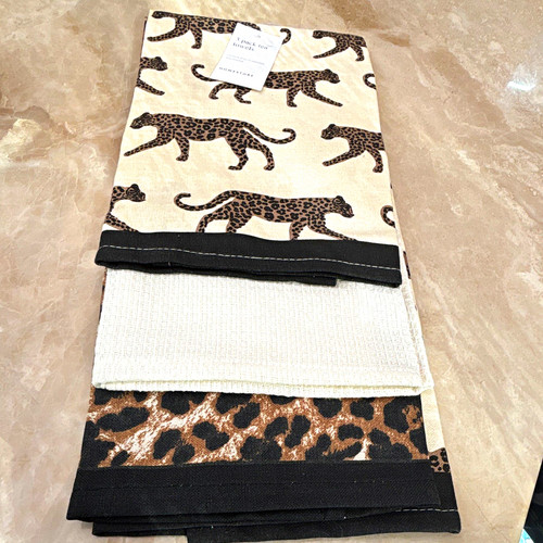 Pack cotton leopard - 3, print