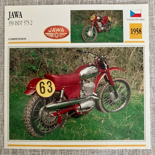 Jawa 350 isdt 575 1958 - 350,