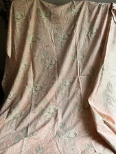 Antique Fabric Vintage Pink Cotton Art Deco/ Wabi Sabi/ Boro. Decor