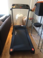 JTX Sprint 5 Professional Folding Motorised Treadmill:18kph Auto Incline used