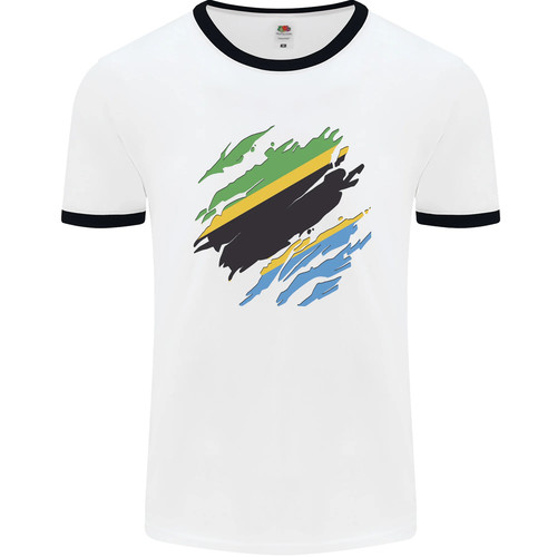 Torn tanzania flag tanzanian - torn,