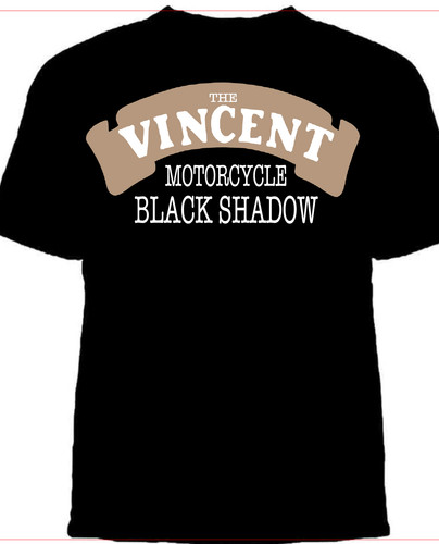 The vincent motorbike black - motorbike,