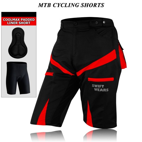 Mens mtb off road shorts - mens,