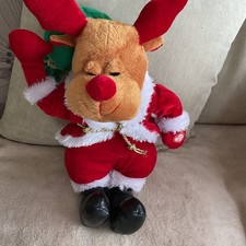 Christmas snoring reindeer - christmas,
