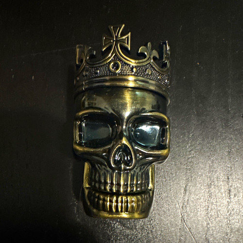 Metal skull crown skulls - &,