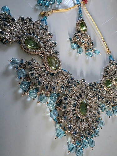 Exquisite green blue crystal - exquisite,