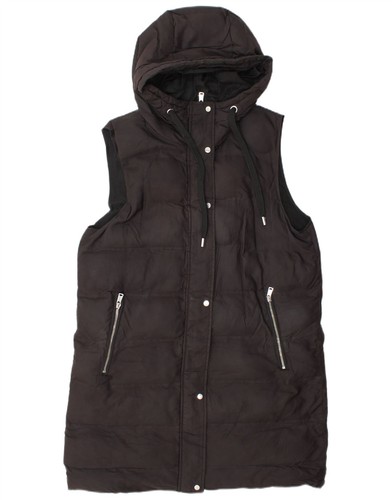 Zara womens longline hooded - longline,