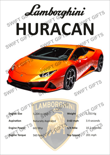 Lamborghini huracan poster - huracan,