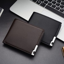 Men's Slim Thin Smart Leather