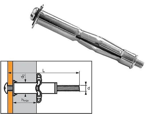 Spit m5x59mm metal heavy duty - m5x59mm,