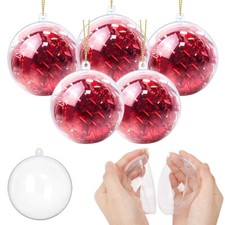 80pcs Clear Plastic Balls